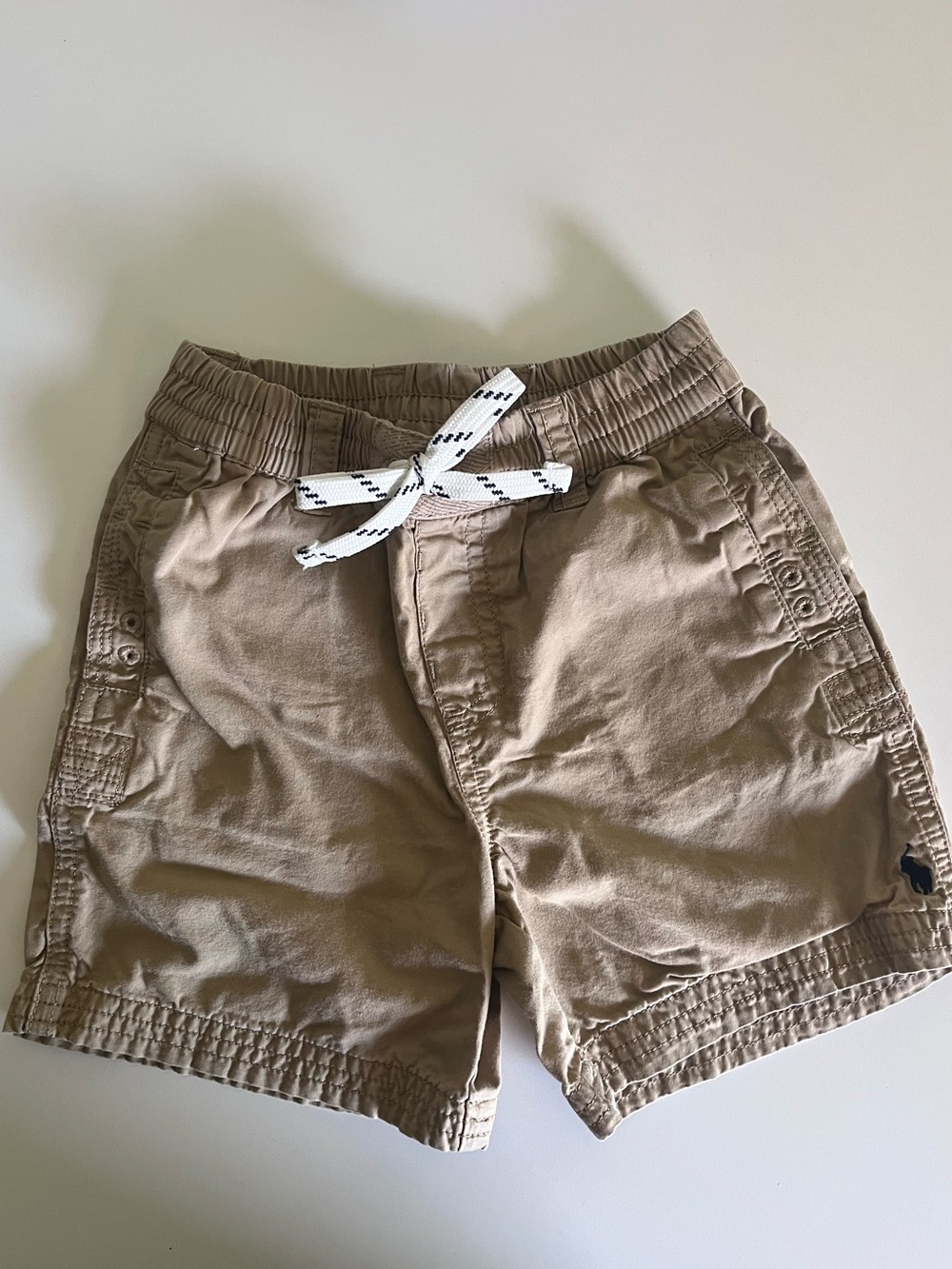 Ralph Lauren Kids Drawstring Khaki Cargo Short